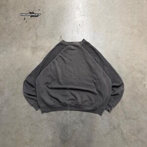 Vintage Lightweight Crewneck Mens XL Grey Faded Thrashed Pullover Sweatshirt